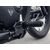 Wunderkind (ワンダーカインド) フォワードコントロールフットレストセット Triumph ブラック | 106503-F15