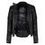 Motogirl Valerie Black Leather Jacket | VLJ-BLK