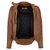 Motogirl Valerie Camel Leather Jacket | VLJ-CAM