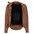 Motogirl Valerie Camel Leather Jacket | VLJ-CAM