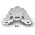 Altrider / アルトライダー Rear Luggage Rack for the BMW F 850 / 750 GS - Silver | F858-1-4000