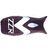 Bagster シートカバー ZZR 1100 / 97 / KAWASAKI PVC AUBERGINE. シルバー. シルバー LET Aubergine/Argent/レター argent | 2032M