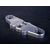 ABM / エービーエム Cover for mounting holes of Superbike triple clamps, カラー: シルバー | 106846-F11