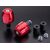 ABM / エービーエム basicCap handlebar ends, カラー: シルバー | 100351-F11