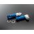 ABM / エービーエム Replacement rests rGrip universal incl. screws, クランプカラー: シルバー, レストカラー: ブラック | 100205-F11-F15