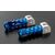 ABM / エービーエム Replacement rests rGrip BM 1 - rider, クランプカラー: ブラック, レストカラー: シルバー | 100179-F15-F11