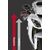 ABM / エービーエム multiClip Sport with handlebar Ø1", スタンドパイプ直径: Ø43 mm, カラー: ブラック | 106344-D43-F15