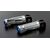 ABM / エービーエム Replacement rests rGripEvo KA 5 - pillion rider, クランプカラー: シルバー, レストボディーカラー: シルバー, カバーカラー: レッド | 106511-F11-F11-F17