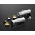 ABM / エービーエム Replacement rests rGripEvo YA 8 - pillion rider, クランプカラー: ブラック, レストボディーカラー: ブラック, カバーカラー: レッド | 106523-F15-F15-F17