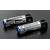 ABM / エービーエム Replacement rests rGripEvo SU 3 - pillion rider, クランプカラー: シルバー, レストボディーカラー: ブラック, カバーカラー: ブルー | 106526-F11-F15-F14