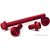 Valtermoto / バルターモト フランジヘッドボルト Ø12 M6 L65 レッド | VMC036 65 S 04