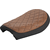 Kedo Solo Seat, black / brown, with hand-sewn Diamond pattern, ready-to-mount | 22554
