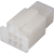 Kedo 6-Pin Connector Housing with snap-in nose incl 2x6 Connector Type 110 (Alternative see Item 28527) | 41525-6