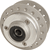 Kedo Aluminum Brake Disc Flange Cover, including stainless steel bolts (replaces OEM plastic cover RH 1L9-25847-00). | 28160