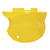 Kedo Replica Side Cover, right, 'Competition Yellow' (without decal), OEM reference # 1T1-21721-10 | 29307