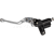 Kedo Replica Master Cylinder incl adjustable aluminum lever (4x), stainless steel banjo bolt and brake switch (mirror clamp see item 40104) | 40128