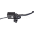 Kedo Replica Master Cylinder '48T' including Black Brake Lever Clamp and Brake Light Switch, Suitable for OEM LH thread Mirror | 40460