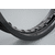 Kedo Replica Aluminum Rim 2.15x18 "Shiny Black Anodized, Drilled | 10298B