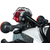 Kedo Taillight Grill 'Xcountry', black coated, suitable for lens with and without lateral reflectors | 40798