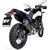 Remus / レムス ブラック HAWK RACING スリップオン (sport exhaust) with connection tube and removable sound insert, ステンレススチール ブラック, NO (EC-) APPROVAL | 0564783 995019