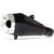 Remus / レムス RS Euro 4, machined aluminium endcap, silver coated, ステンレススチール ブラック, incl. (ECE-) approval | 44782 100165-1