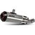 Scorpion / スコーピオンマフラー Red Power Slip-on Brushed Stainless Steel Sleeve | PHA186SEO