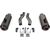 Scorpion / スコーピオンマフラー Red Power Slip-on (Pair) Titanium Sleeve (NON EU HOMOLOGATED) | PKA109TEO