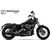 IXIL / イクシル Slip On Exhaust (Lower Muffler) - Ironhead Round Black | HD 1006 SB