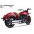 IXIL / イクシル Slip On Exhaust (Lower Muffler) - Ironhead Round Chrome | HI 2002 SC