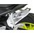 Powerbronze / パワーブロンズ ハガー YAMAHA YZF-R125 19-20/MT-125 20 ブラック-シルバーメッシュ | 301-Y109-603