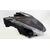Powerbronze / パワーブロンズ ヘッドライトプロテクター バイオレット YAMAHA CYGNUS X 125,10-15 (ASIA ONLY) | 440-Y554-014