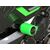 Powerbronze / パワーブロンズ バジェットクラッシュポストセット (クラッシュバー), ブルー KAWASAKI NINJA 250, 18-19, NINJA 400, 18-19 | 513-K142-008