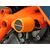 Powerbronze フレームスライダー KTM 1290 SUPER DUKE R 20-21/アンバー | 513-KT104-007