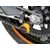 Powerbronze / パワーブロンズ スイングアームプロテクターキット, ブラック プラスチック KTM 125 DUKE, 17-19,390 DUKE, 17-19 | 514-KT102-003