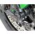 Powerbronze / パワーブロンズ フォークプロテクター グリーン プラスチック KAWASAKI H2 SX, 18-19,H2 SX SE, 18-19 | 518-K120-011
