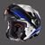 NOLAN / ノーラン Modular Helmet N100.5 Hilltop N-com Blue Metal White | N15000563049
