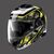 NOLAN / ノーラン Modular Helmet N100.5 Plus Starboard N-com Black Yellow | N1P000494046