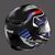 NOLAN / ノーラン Modular Helmet N100.5 Plus Starboard N-com Blue Red | N1P000494048