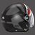 NOLAN / ノーラン Jet Helmet N21 Visor Skydweller Grey Black Matt | N21000548092