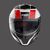 NOLAN / ノーラン Full Face Helmet N80.8 Mandrake N-com Red White | N88000538049