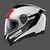 NOLAN / ノーラン Full Face Helmet N80.8 Mandrake N-com Red White | N88000538049