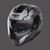 NOLAN / ノーラン Full Face Helmet N80.8 Starscream N-com Grey Black Matt | N88000544032