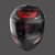 NOLAN / ノーラン Full Face Helmet N80.8 Ally N-com Red Black Matt | N88000568039