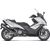 Akrapovic /アクラポビッチ スリップオン Line (SS) Kymco AK 550 (2017-2018) | S-KY5SO1-HRAASSBL