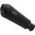 SHARK / シャークマフラー DSX-7 slip on exhaust (4-1) super short, Matt Black, Elliptical/Conical | 843182