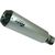 SHARK / シャークマフラー TRC-10 slip on exhaust (2-2), Silver, Round/Conical | 860009