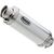 HURRIC / フリック Supersport slip on exhaust (4-1) super short, Silver | 63502031