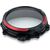 CNC Racing / シーエヌシーレーシング Clear clutch cover - hydraulic control - Bicolor, Black/Red | CA300BR