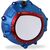 CNC Racing / シーエヌシーレーシング Clear clutch cover BMW - hydraulic control, Blue/Red | CA800LR