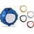 CNC Racing / シーエヌシーレーシング Clear clutch cover BMW - hydraulic control, Blue/Silver | CA800LS